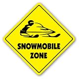 SNOWMOBILE ZONE -Sign- new snow mobile arctic cat gift
