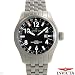 Invicta Men's 0190 Force Collection Black Dial Matte Grey Stainless Steel Watch
