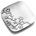 Wilton Armetale Cherry Blossoms 11-inch Square Tray