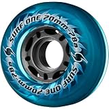 Surf One 'Five Star' Longboard Wheels - Blue 70Mm