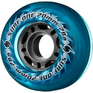 Surf One Five Star Longboard Wheels - Blue 70Mm