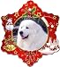 Great Pyrenees Porcelain Holiday Ornament