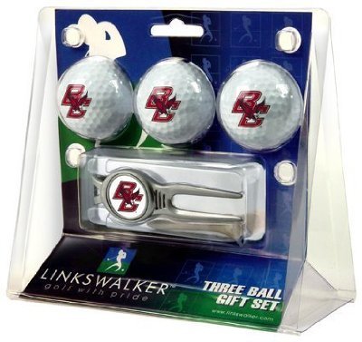 Boston College Eagles 3 Golf Ball Gift Pack W/ Kool Tool - Ncaa College Athletics