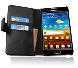 Originale Cadorabo! Aggio custodia pelle contro Samsung Galaxy Note N7000 nero