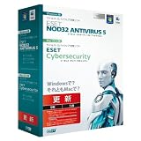 ESET NOD32アンチウイルス V5.0 Windows/Mac対応 更新