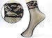 Vienna Women's Black Lace Ruffle Fishnet Mesh Short Ankle Socks(pack of 5Pair)