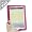 Acase (TM) 100% Genuine Leather EZ Carry Case with 3 in 1 built in Stand for Apple iPad 2 (Pink)