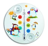 TFA Dostmann 14.6016.02 Pinguin Fensterthermometer