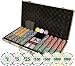 Premium Set of of 750 Casino Del Sol 11.5 gram Poker Chips w/Case, Cards, Dealer Buttons, & 2 Cut Cards