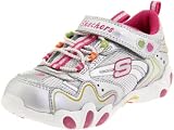 Skechers S Lights Fireflies Lighted Sneaker (Toddler),Silver/Multi,8 M US Toddler