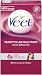 Veet Cold Wax Strips Face, 20 Wax Strips and 4 Wipes, (Pack of 2)