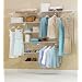 Rubbermaid 3H89 Configurations 4-to-8-Foot Deluxe Custom Closet Kit, White