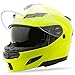 GMAX GM54 Modular Mens Street Motorcycle Helmet - Hi-Vis Yellow 2X-Large