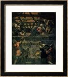 The Adoration of the Shepherds, 1578-81 Framed Art Poster Print by Jacopo Robusti Tintoretto, 25x29