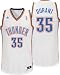 Kevin Durant Blue Adidas NBA 2010 Swingman Oklahoma City Thunder Jersey