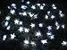 12M Solar Lights 120 LED WHITE STAR String Fairy Garden Solar Panel
