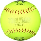 Trump&reg; AK-EZ-ASA-Y AK-EZ Series 12 Inch Synthetic Leather .44 Core ASA Softball (Sold in Dozens)