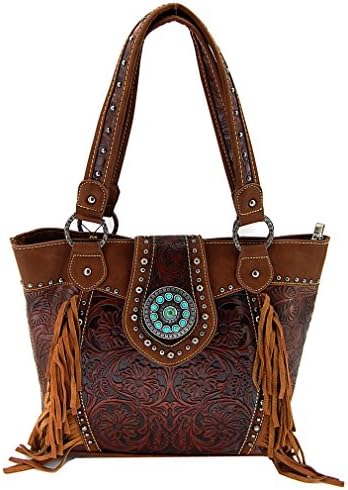 Montana West Med/Large Purse Wallet Set, Brown, NEW 2015