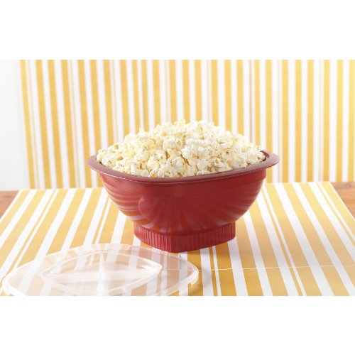 Nordic Ware Microwave Popcorn Popper, Red