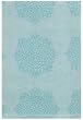 100% Cotton Jacquard Blue and White Snowflake Dishtowel 18" X 28" Set / 6