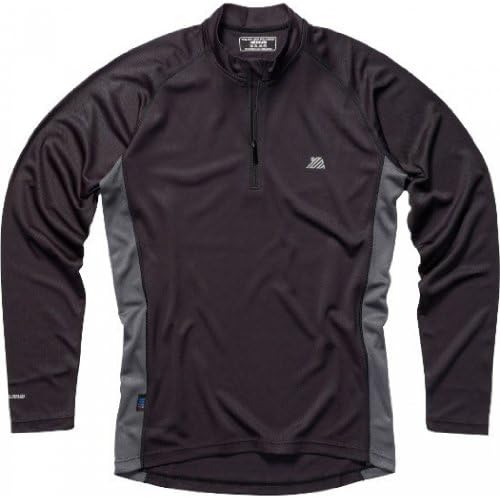 POLARIS BL Zip Men's Baselayer, Black, M