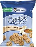 Quakes Rice Snacks, Vanilla Creme Brulee, 7 Ounce (Pack of 4)