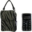 Zebra PDA Case Baggallini ~ with pockets