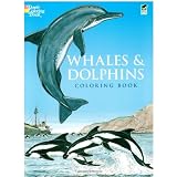 Whales and Dolphins Coloring Book (Dover Nature Coloring Book) ~ John Green