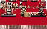 ひな人形 栄華 六番親王十番揃（純金別織） sd12