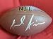 Super Bowl XLVI Champions Jerrel Jernigan Autographed NFL Wilson Composite Football, New York Giants, Proof Photo of Jerrel Signing for Us.