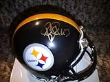 TROY POLAMALU SIGNED AUTOGRAPHED PITTSBURGH STEELERS MINI HELMET COA + HOLOGRAM
