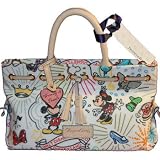 Disney Dooney & Bourke Sketch Tassle Tote
