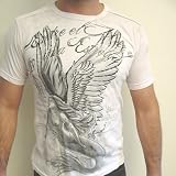 Mission Clothing Winged Mermaid Anchor Shirt Rocker shirt