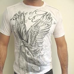 Mission Clothing Winged Mermaid Anchor Shirt Rocker shirt