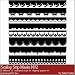 Digital Scrapbooking Elements - Scallop Strip Masks