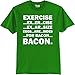 Exercise Eggs Are Sides For Bacon Funny T-Shirt