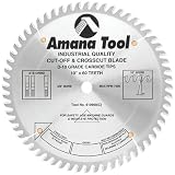 Amana Tool 610600 Cut-Off and Crosscut 10-Inch x 60 Tooth ATB 5/8-Inch  Bore Saw Blade