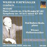 Mozart - Piano Concerto No 22; Symphony No 40
