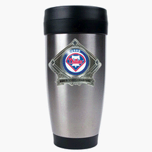 Buy Philadelphia Phillies 2008 World Series Champions 16 oz. Stainless Steel Travel Tumbler by Great American Products