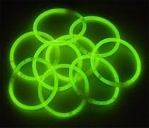 100 8" Glowstick Bracelets GREEN