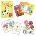 Animal Rummy and Flowers Alphabet Rummy Playing Cards Set
