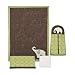 Carter's Elephant 4 Piece Crib Bedding Set, Green