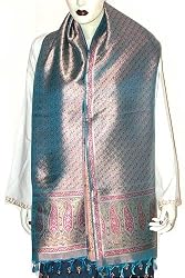 In Vogue Jacquard Silk Fabric Scarves for Women India Fashion