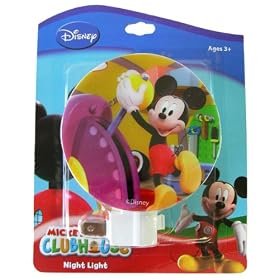 Disney Mickey Mouse Night light : Plug in night