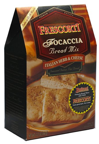 Frescorti Focaccia Mix, Herb and Cheese, 12.7-Ounce Packages (Pack of 6) by Osem