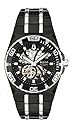 Bulova Men's Marine Star Mechanical Hand-Wind Automatic Black Dial Watch #98A108