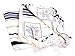 HolyLandMarket Mens Purple with Gold Messianic Shawl/Tallit - The Messiah Tallit