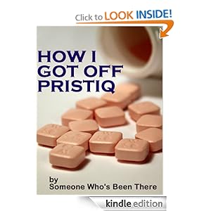 Pristiq withdrawal | Behind the Fa&ccedil;ade