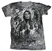 Mourning Bamboo S/S Guys T-shirt in Silver by Affliction Clothing - Ships in ''24'' Hours!, Size: Large
