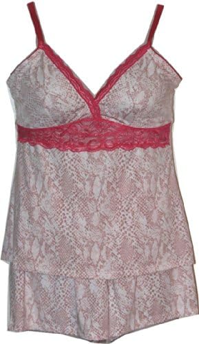 Marylin Monroe Intimates Snakeskin Print Plus Size Pajama Shorts Set (1X)